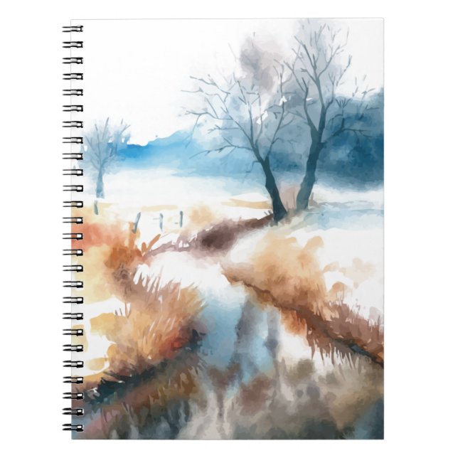 Carnet Watercolor art campagne (Devant)