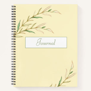 Carnet Watercolor Cottage Garden Roses