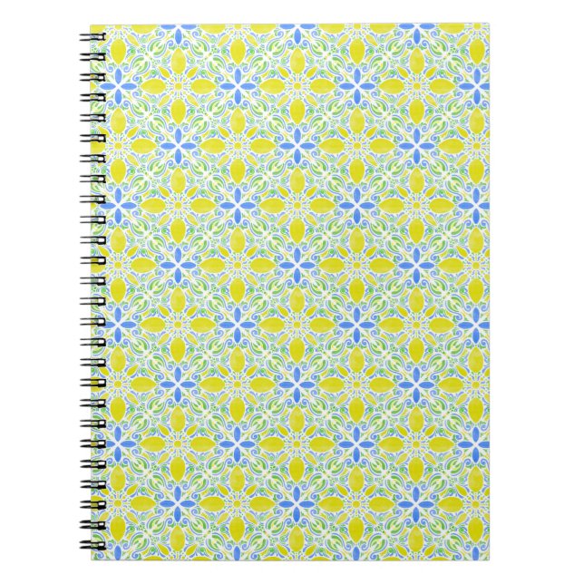 Carnet Watercolor Geo _ Citrus (Devant)