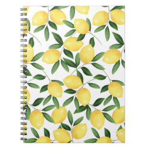 CARNET WATERCOLOR LEMONS