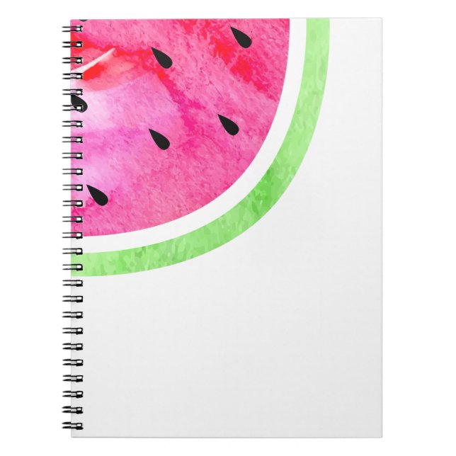 Carnet Watercolor Watermelon (Devant)