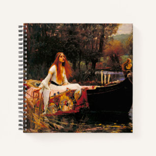 Carnet Waterhouse Lady of Shalott
