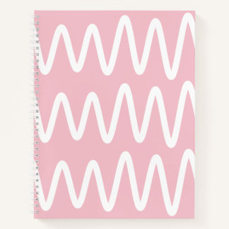Carnet Wave No. 3 - Notebook (Ballet Pink)