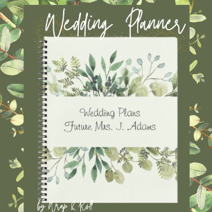 Carnet Wedding Notebook Planner Personalized