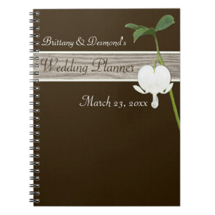 Carnet Wedding planner Brown du coeur saignant