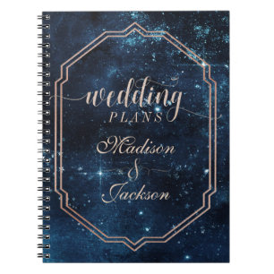Carnet Wedding planner de la Galaxie céleste Sky Night St