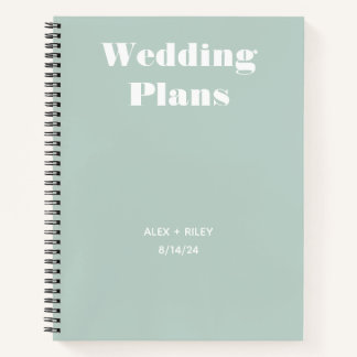 Carnet Wedding planner personnalisé