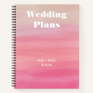 Carnet Wedding planner personnalisé