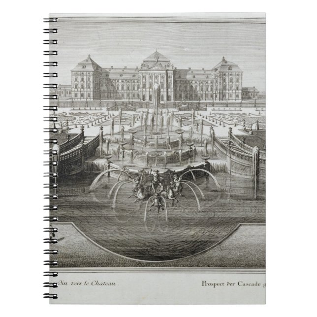 Carnet Weissenstein, vue vers le château de la barre (Devant)