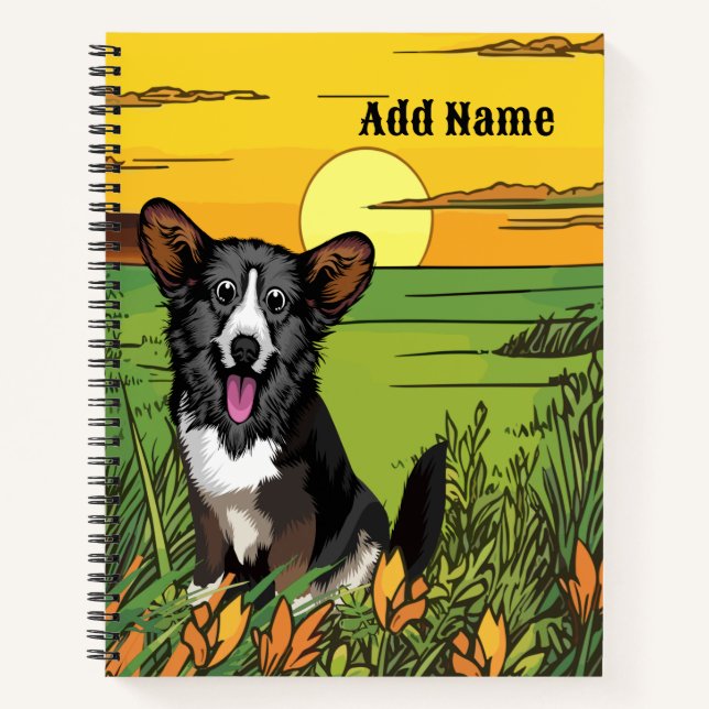 Carnet Welsh Corgi (Devant)