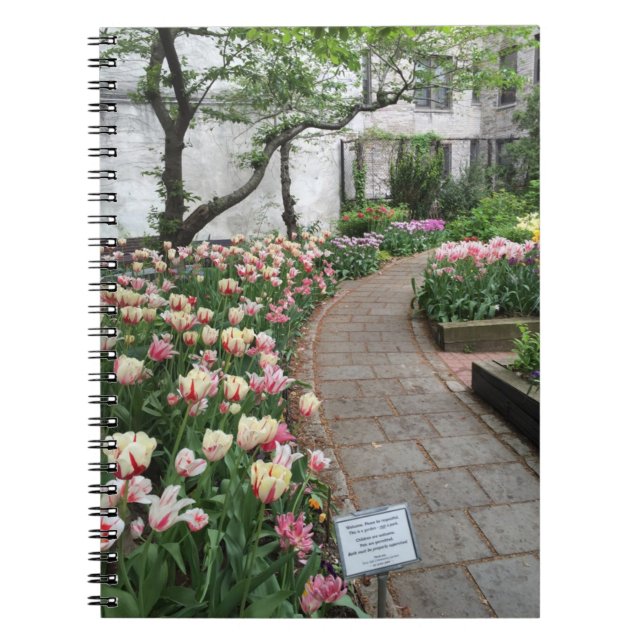 Carnet West Side Community Garden Tulip New York City NYC (Devant)
