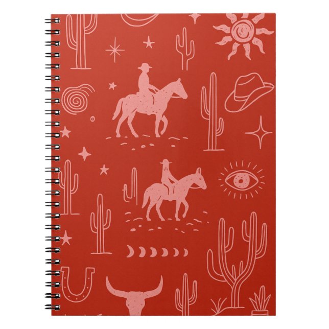 Carnet Western Design (Devant)