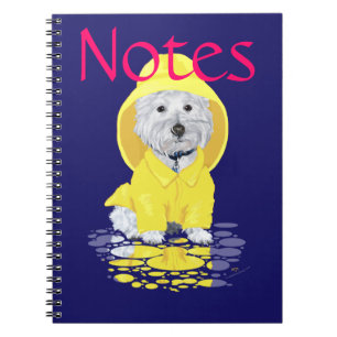 Carnet Westie Chien averses d'avril