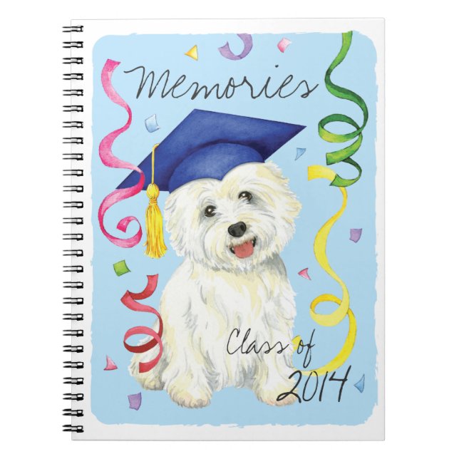 Carnet Westie Graduate (Devant)
