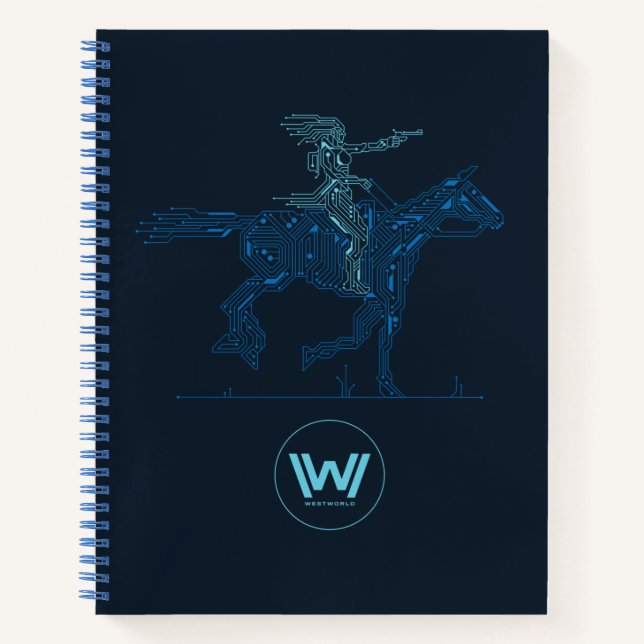 Carnet Westworld | Dolores Riding Horse Circuit Graphique (Devant)