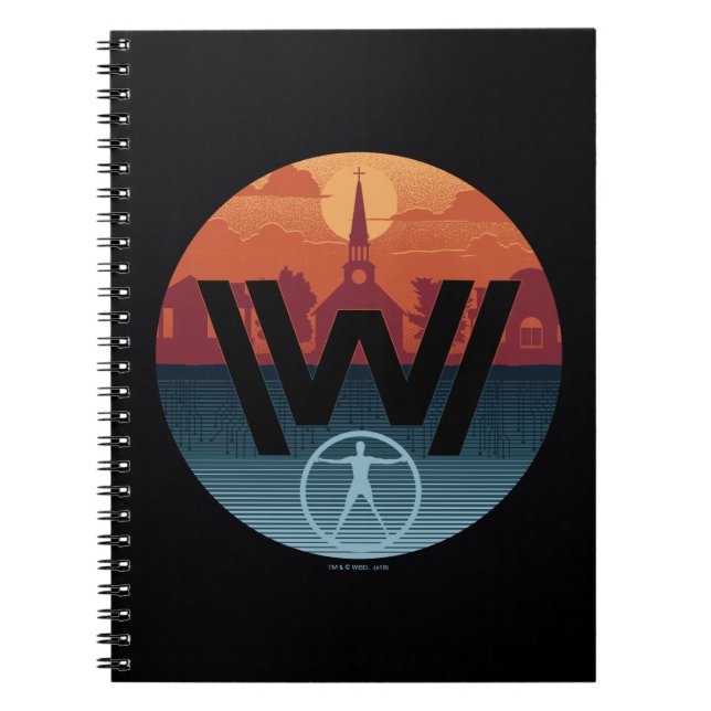 Carnet Westworld | Logo de l'église Escalante (Devant)