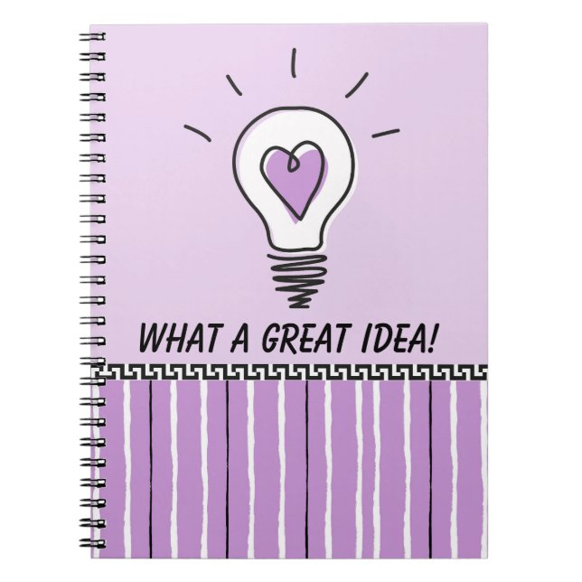 Carnet What A Great Idea! - Notebook (Devant)
