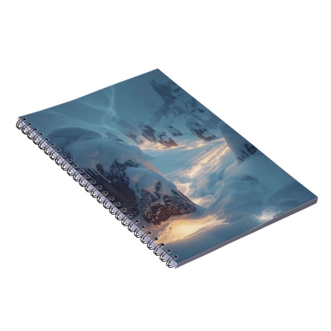 Carnet Where Light Wanders in Winter (Côté Droit)