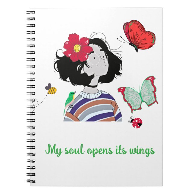 Carnet Where Spring Meets Me (Devant)