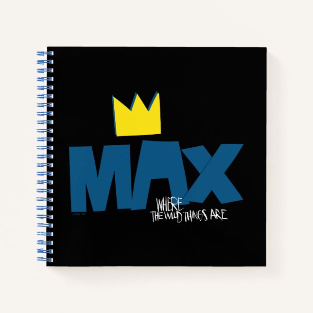 Carnet Where the Wild Things Are | Max et Couronne (Devant)