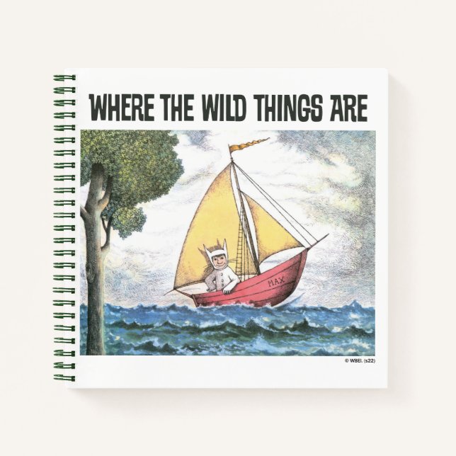 Carnet Where The Wild Things Are | Scène 5 (Devant)