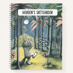 Carnet Where The Wild Things Are Scène 6 Dessin