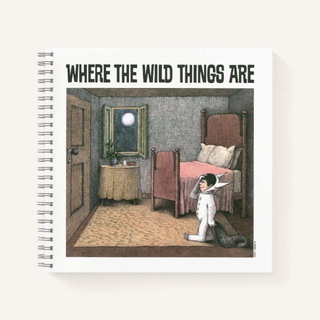Carnet Where The Wild Things Are | Scène 7 (Devant)