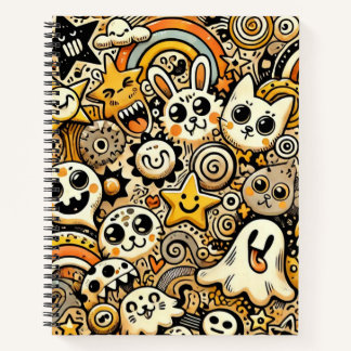 Carnet Whimsical Doodle Parade