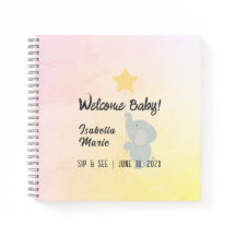 Whimsical Elephant Welcome Baby Conseil & Wings