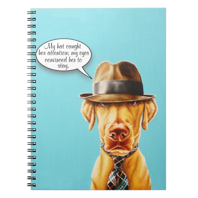 Carnet Whimsical Fancy Chien (Devant)