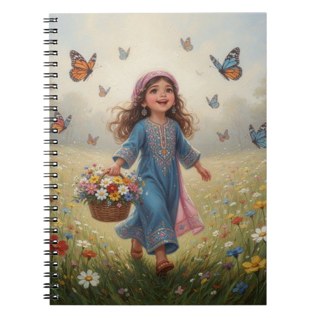 Carnet Whimsical Girl Notebook (Devant)