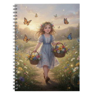 Carnet Whimsical Girl Notebook