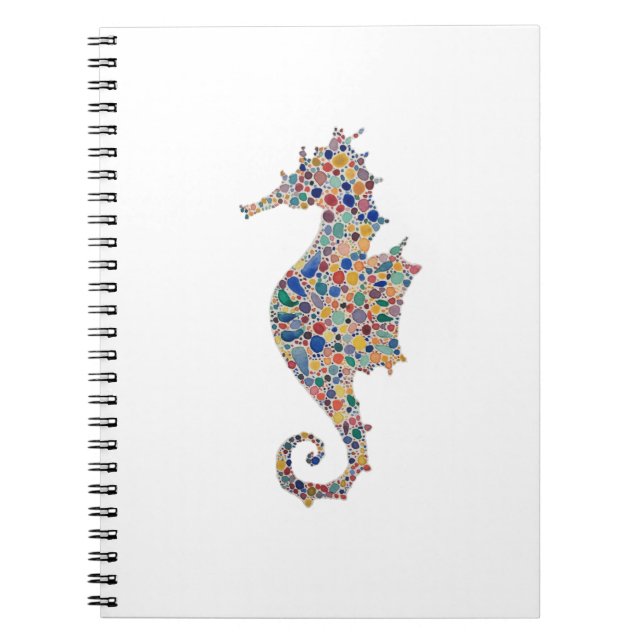 Carnet Whimsical Seahorse (Devant)