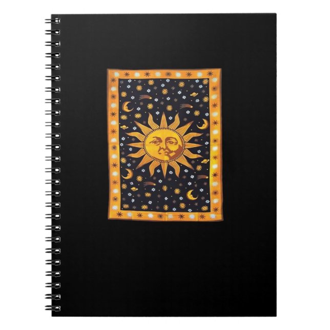 Carnet Whimsigoth 90s Soleil et Lune (Devant)