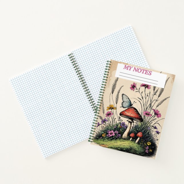 Carnet Whimsy in the Wild" (Intérieur)