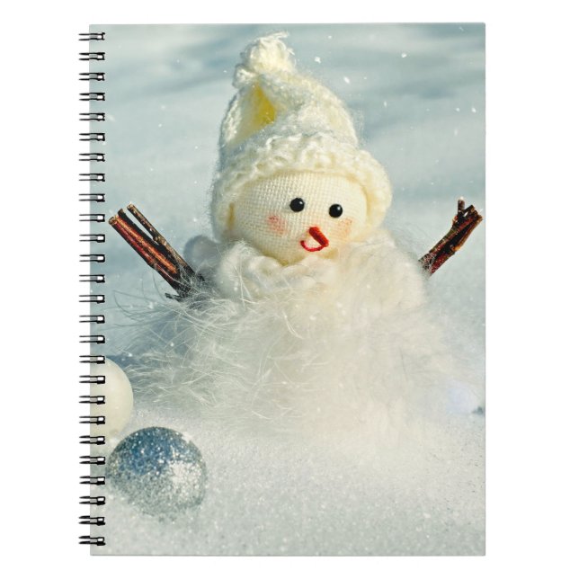 Carnet Whimy Snowman hiver (Devant)