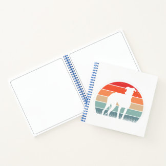 Carnet Whippet Greyhound | Cadeau de vue