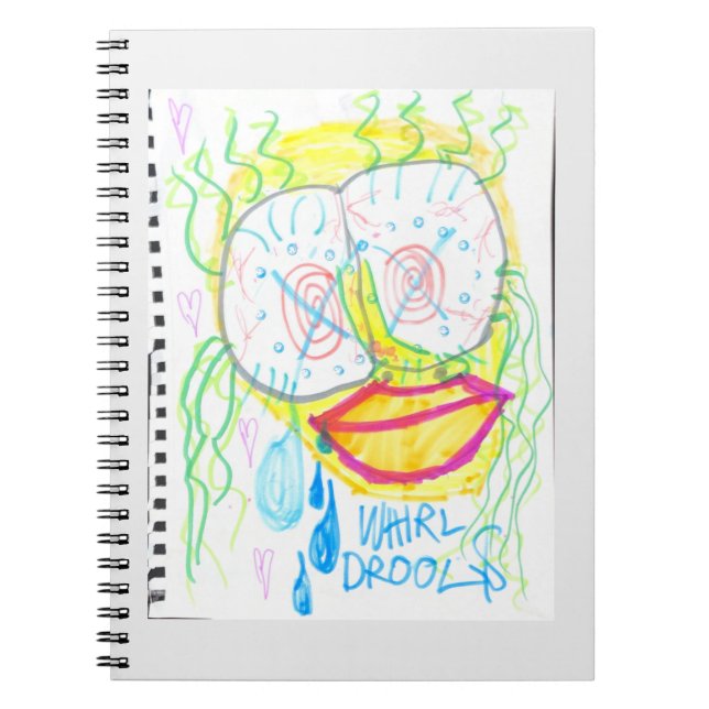Carnet "WHiRL-DROOL$" par thaddeus & crimson's Adam Moyer (Devant)