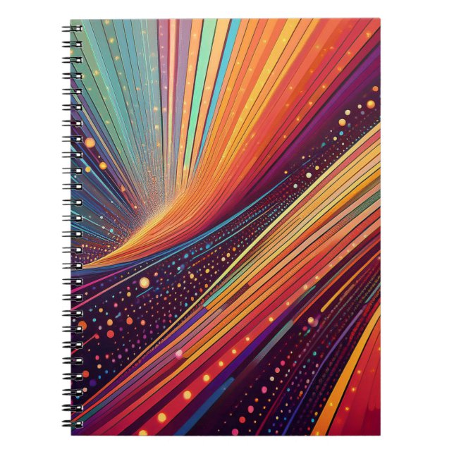 Carnet Whirlpool Abstrait (Devant)