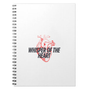 Carnet Whisper of the Heart - Élégant minimaliste