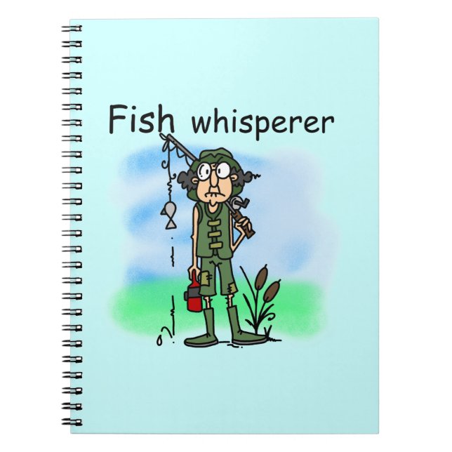 Carnet Whisperer de poissons (Devant)