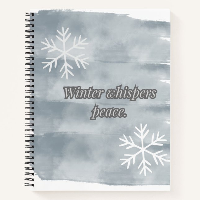 Carnet Whispers d'hiver (Devant)