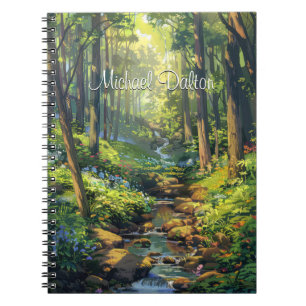 Carnet Whispers personnalisés de la forêt enchantée inspi