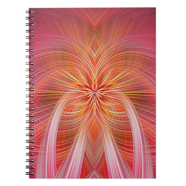 Carnet Whispers roses (Devant)