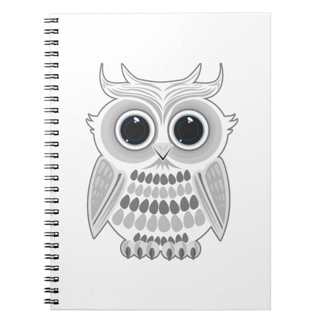 Carnet White Owl (Devant)