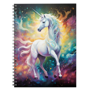 Carnet White Wonder : La licorne blanche spectrale