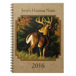 Carnet Whitetail Buck Deer Hunting Tan