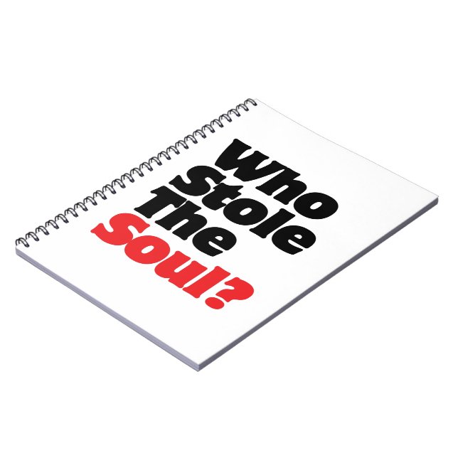 Carnet Who Stole The Soul? (Côté gauche)