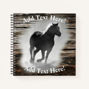 Carnet Wild Horse Galloping