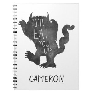 Carnet Wild Thing Je vais te manger Ajoute ton nom